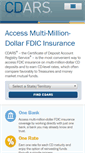 Mobile Screenshot of cdars.com
